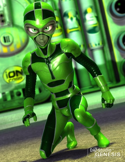 Supersuit SciFi Pack Supersuit SciFi Pack by: , 3D Models by Daz 3D