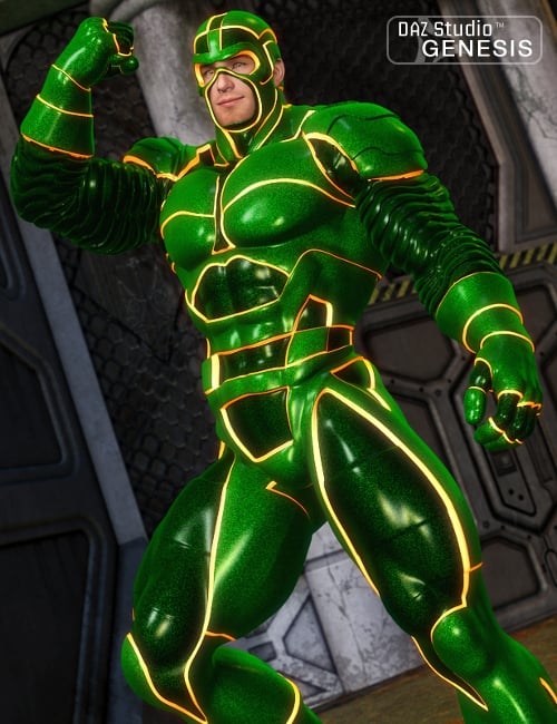 Supersuit SciFi Pack Supersuit SciFi Pack by: , 3D Models by Daz 3D