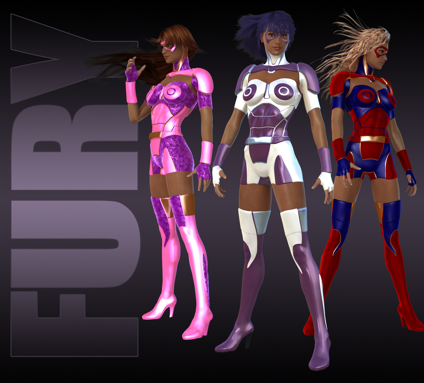 daz studio superhero