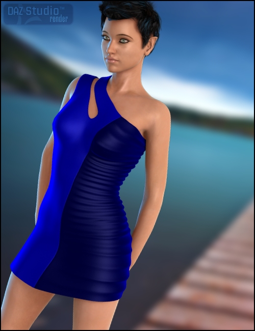 Wicked Nightclub Dress by: Xena, 3D Models by Daz 3D