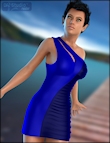 Wicked Nightclub Dress by: Xena, 3D Models by Daz 3D