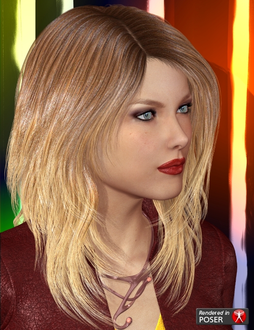 Gregoria Hair by: 3DreamMairy, 3D Models by Daz 3D
