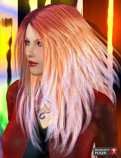 Gregoria Hair by: 3DreamMairy, 3D Models by Daz 3D