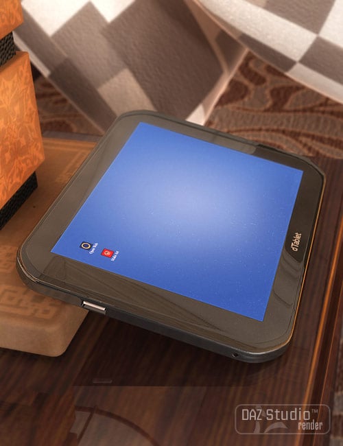 Smartphone and Tablet by: Valandar, 3D Models by Daz 3D