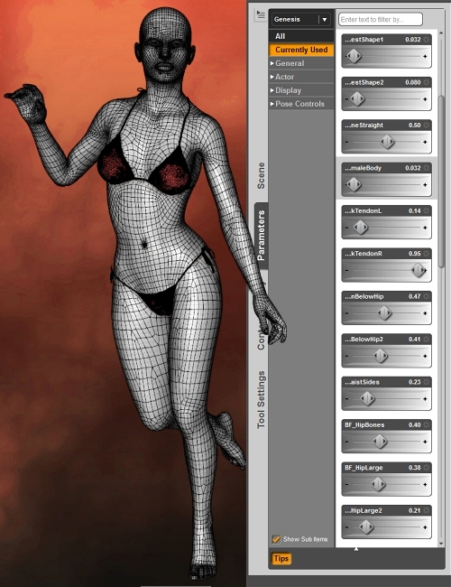 Genesis Body Morph Resource Kit 1 by: ThorneHandspan Studios, 3D Models by Daz 3D