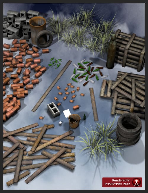 The Garbage Pile The Garbage Pile by: ARTCollab, 3D Models by Daz 3D