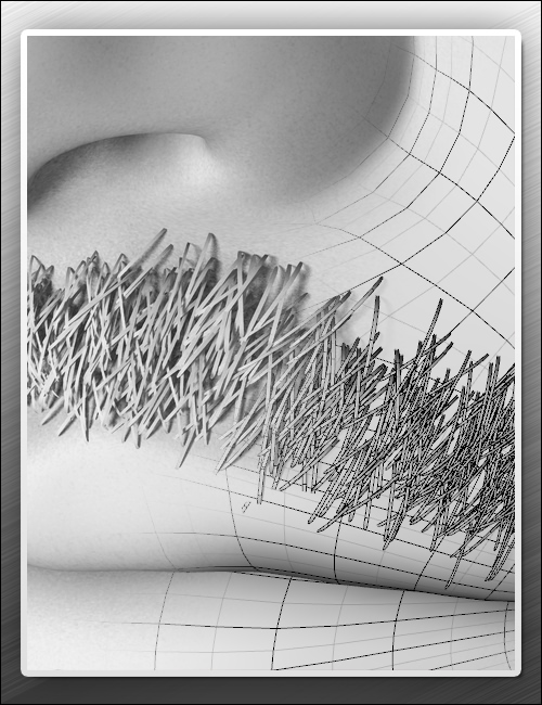 Actual Face Hair Actual Face Hair by: MindVision G.D.S., 3D Models by Daz 3D
