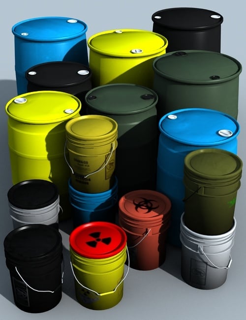 Real Tanks and Containers Real Tanks and Containers by: DzFire, 3D Models by Daz 3D