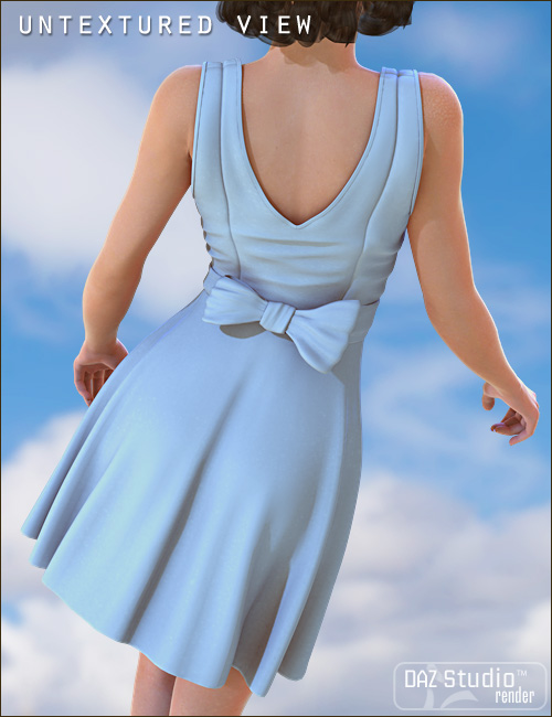 Lily Dress Lily Dress by: 4blueyes, 3D Models by Daz 3D