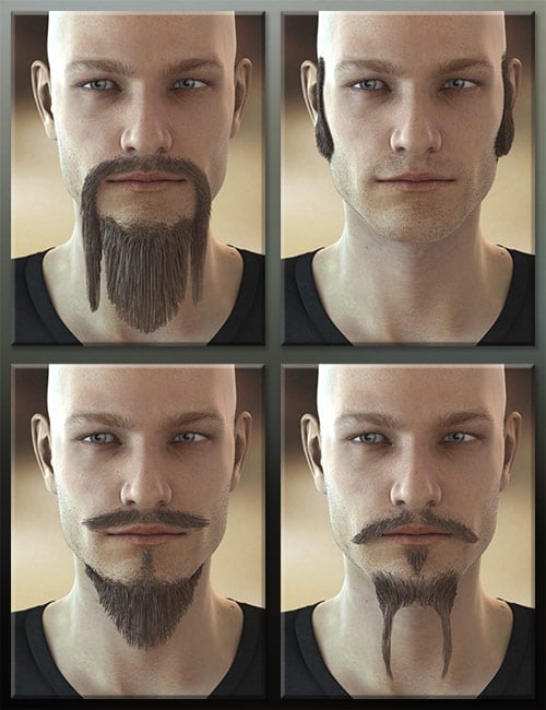 Unshaven Beard for Genesis Unshaven Beard for Genesis by: , 3D Models by Daz 3D
