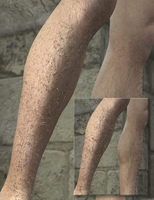 Unshaven Body Hair for Genesis by: , 3D Models by Daz 3D