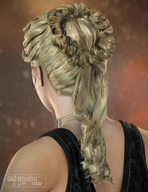 Tears Hair Tears Hair by: goldtassel, 3D Models by Daz 3D