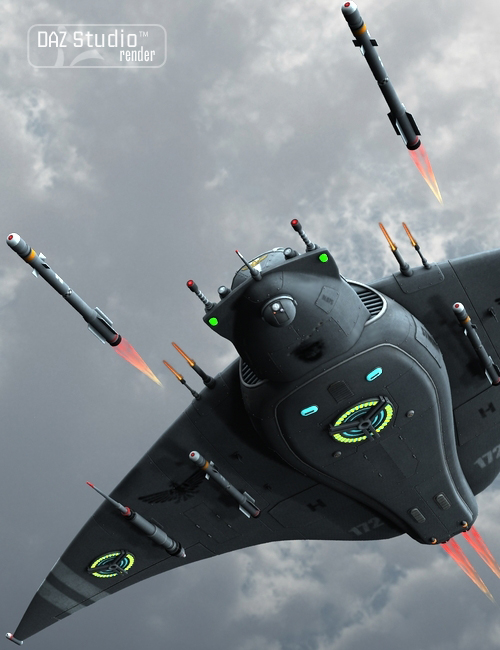 Starship Stingray | Daz 3D