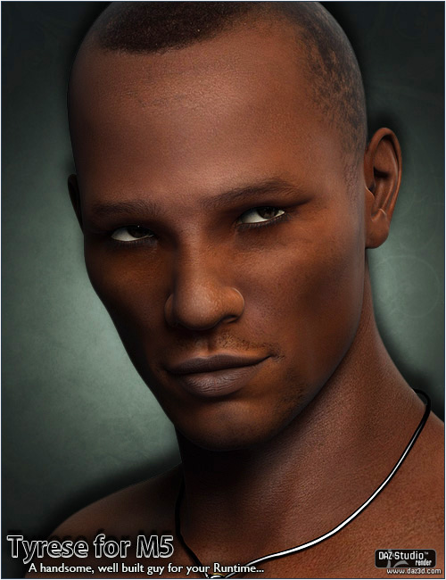 Tyrese for M5 Tyrese for M5 by: ForbiddenWhispersJSGraphicsMale-M3dia, 3D Models by Daz 3D