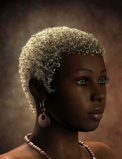 Beautiful Black HairStyles by: Neftis3D, 3D Models by Daz 3D