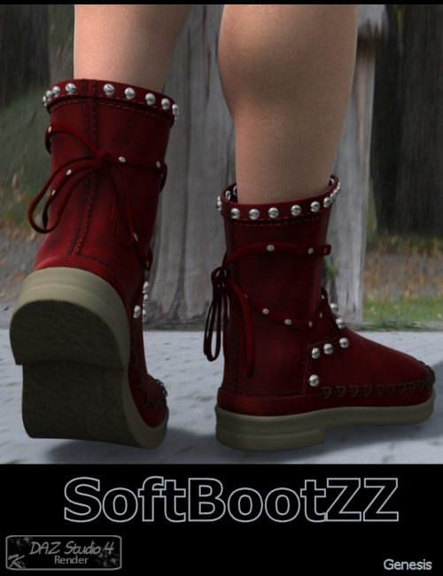 SoftBootZZ by: Karth, 3D Models by Daz 3D