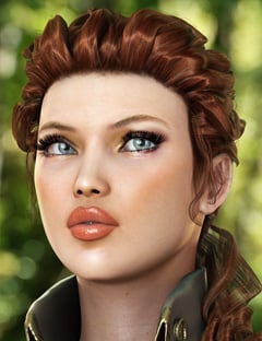 Tears Hair for Genesis by: goldtassel, 3D Models by Daz 3D