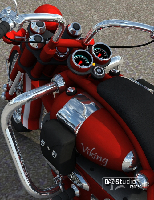 Motorbike Viking by: petipet, 3D Models by Daz 3D