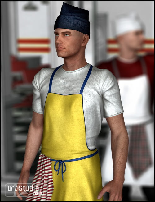 Hash Slingers for Short Order Cook by: Sarsa, 3D Models by Daz 3D