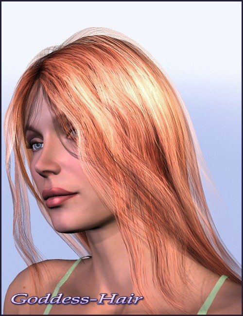 Goddess Hair by: Magix 101, 3D Models by Daz 3D
