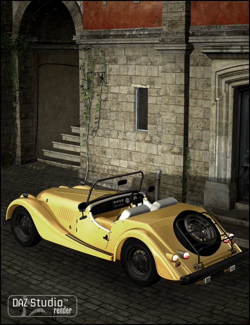 Sunshine Sport for Sports Car Morris by: Sarsa, 3D Models by Daz 3D