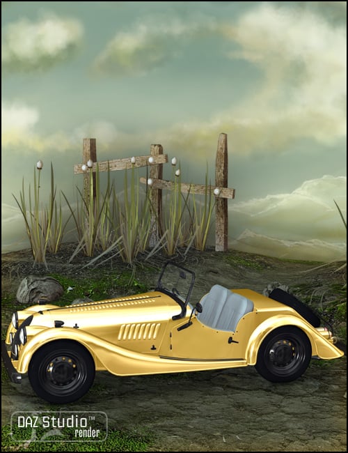 Sunshine Sport for Sports Car Morris by: Sarsa, 3D Models by Daz 3D