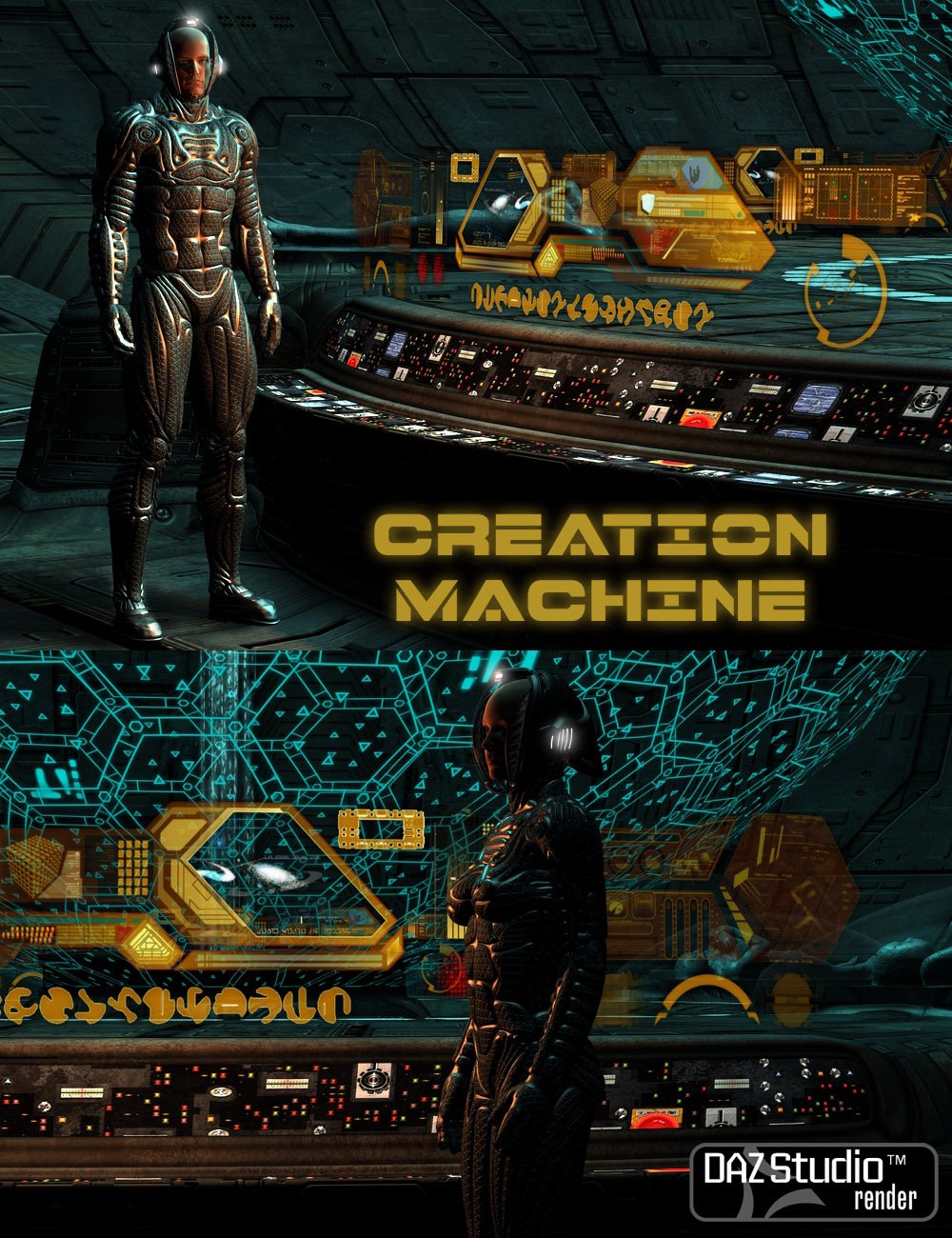 Creation Machine Creation Machine by: midnight_stories, 3D Models by Daz 3D