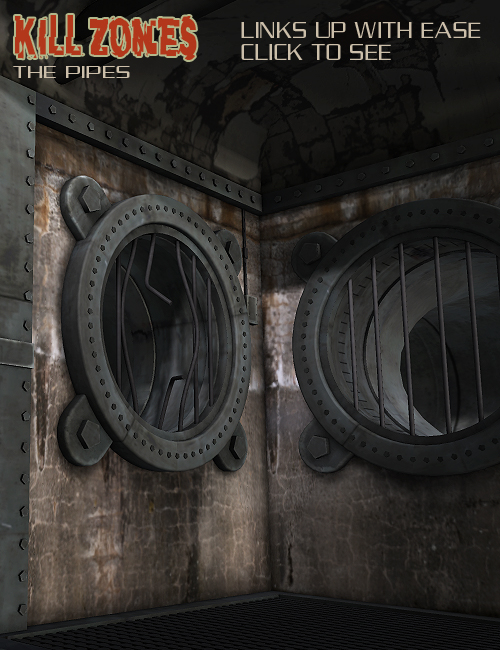 KillZones The Pipe by: The AntFarm, 3D Models by Daz 3D