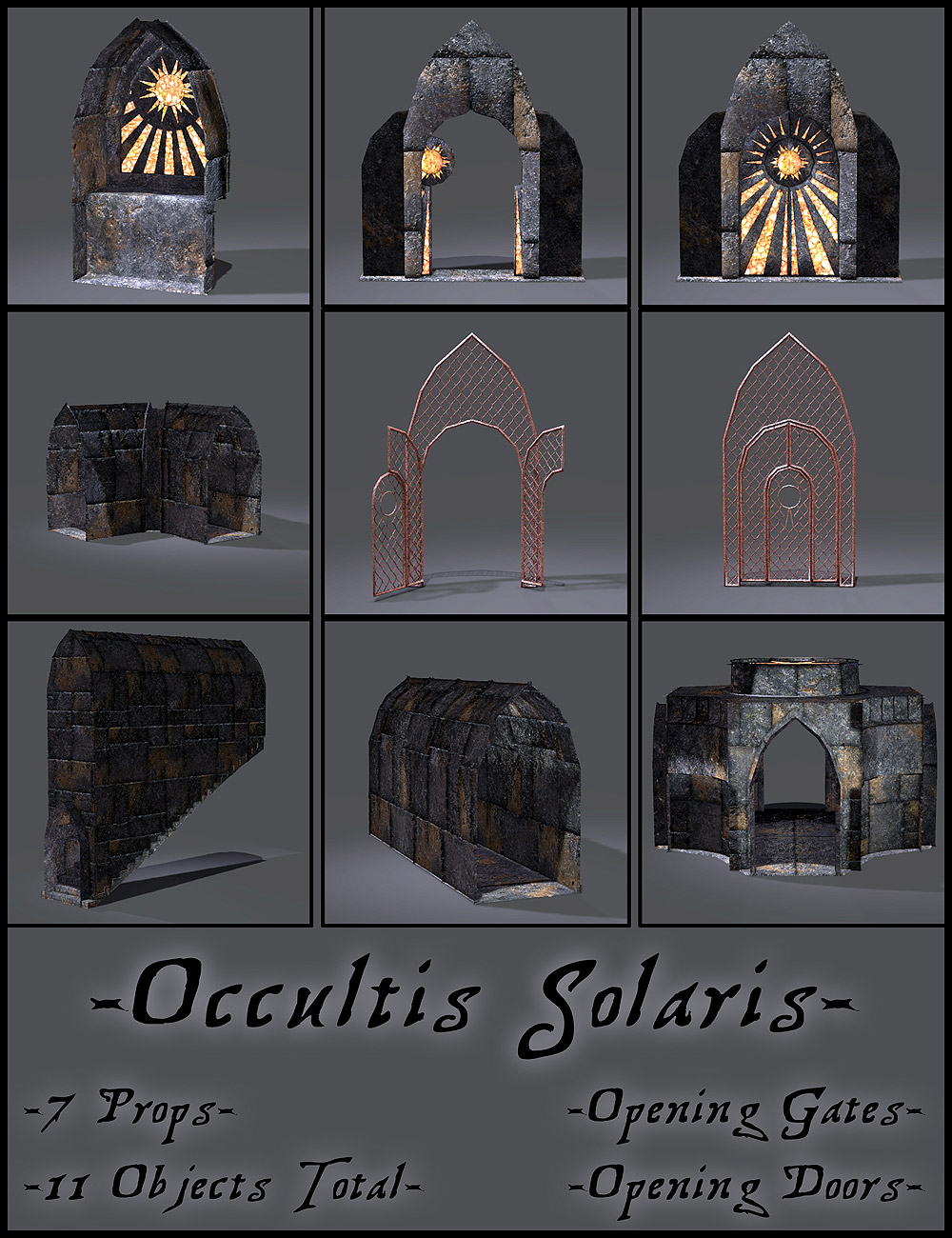 Occultis Solaris by: Orestes Graphics, 3D Models by Daz 3D