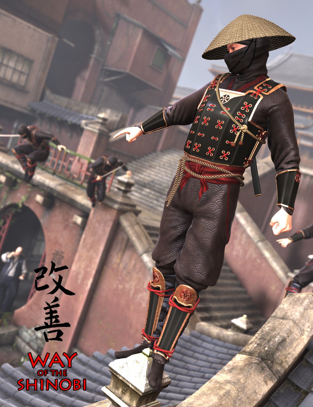 Way of the Shinobi for Genesis | Daz 3D