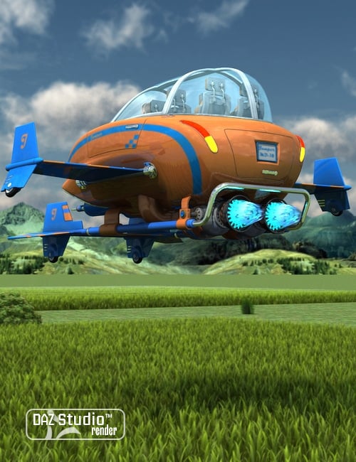 Air Car Jumper by: petipet, 3D Models by Daz 3D