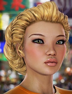 Colors for Jade Hair by: goldtassel, 3D Models by Daz 3D