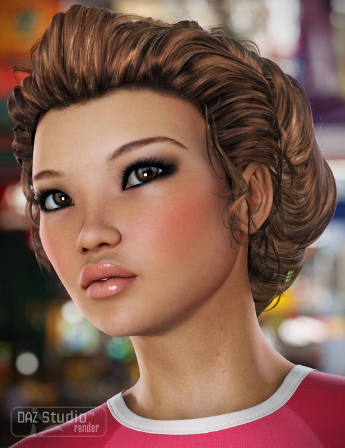 Colors for Jade Hair by: goldtassel, 3D Models by Daz 3D