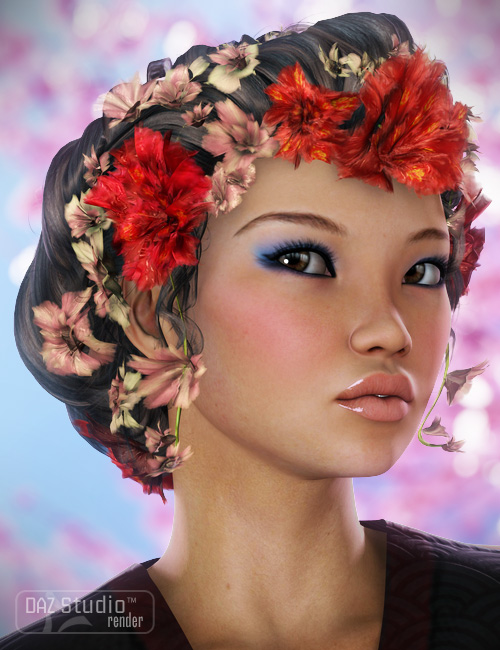 Colors for Jade Hair Colors for Jade Hair by: goldtassel, 3D Models by Daz 3D