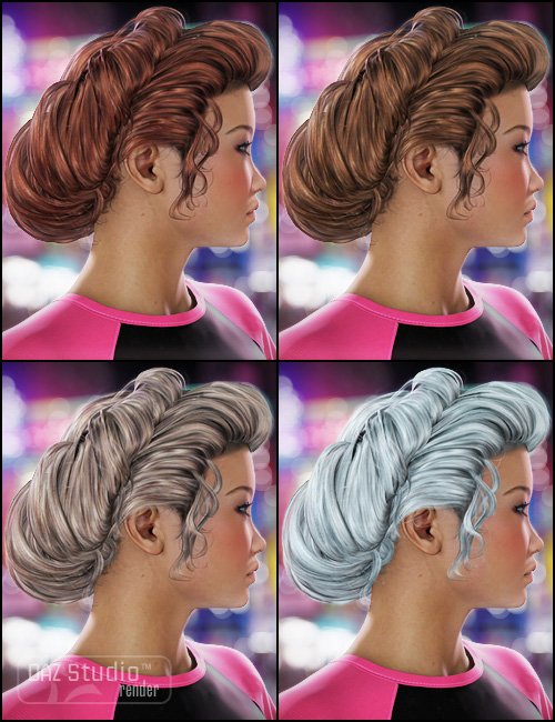 Colors for Jade Hair Colors for Jade Hair by: goldtassel, 3D Models by Daz 3D