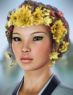 Jade Hair for Genesis Jade Hair for Genesis by: goldtassel, 3D Models by Daz 3D