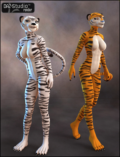 ToonyTigers TeeGra for Genesis by: WillDupreMuscleman, 3D Models by Daz 3D