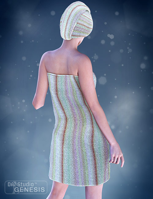 Towel Set for Genesis Daz 3D