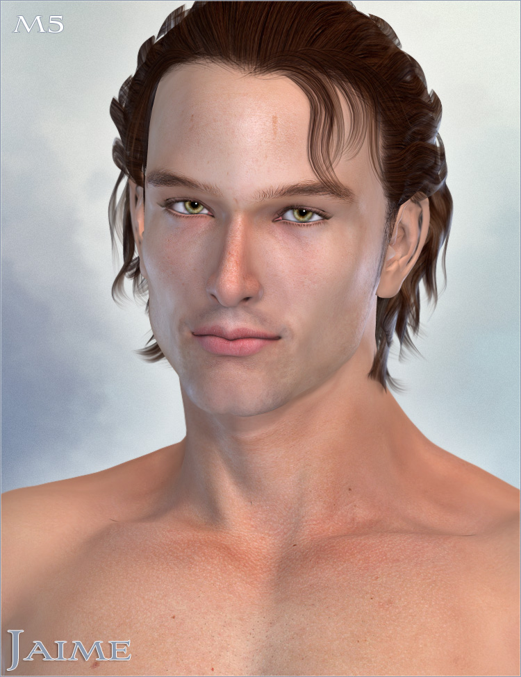 Jaime Character and Hair by: Valea, 3D Models by Daz 3D