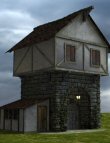 Muelsfell Medieval Winery by: E-Arkham, 3D Models by Daz 3D