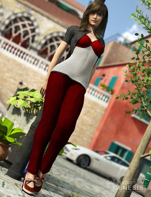 Casual Friday Textures by: Sarsa, 3D Models by Daz 3D