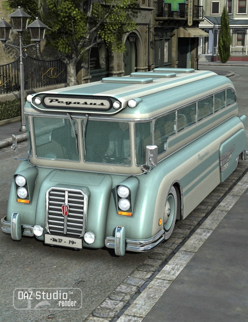 Bus Pegasus by: petipet, 3D Models by Daz 3D