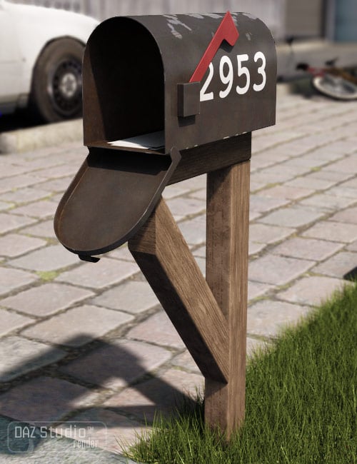 Postal Props Postal Props by: Valandar, 3D Models by Daz 3D