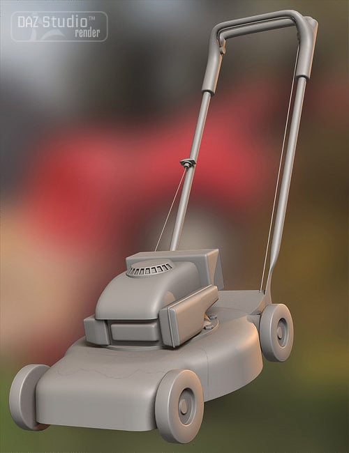 Modern Lawnmower by: Valandar, 3D Models by Daz 3D