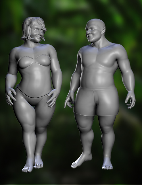 Raw Dwarfology by: RawArt, 3D Models by Daz 3D