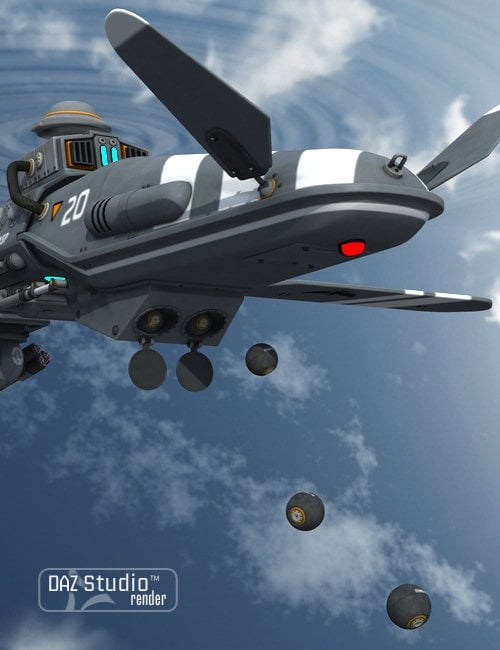 Drone Wasp Drone Wasp by: petipet, 3D Models by Daz 3D