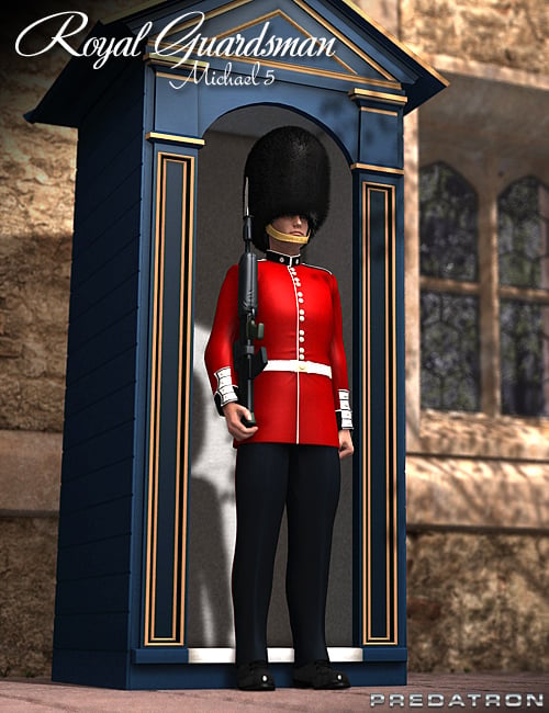 Royal Guardsman for Michael 5 by: Predatron, 3D Models by Daz 3D