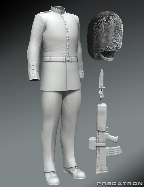 Royal Guardsman for Michael 5 by: Predatron, 3D Models by Daz 3D