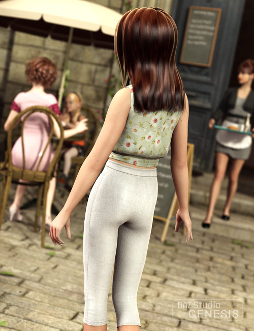 Summer Time for Genesis Summer Time for Genesis by: Barbara BrundonSarsa, 3D Models by Daz 3D