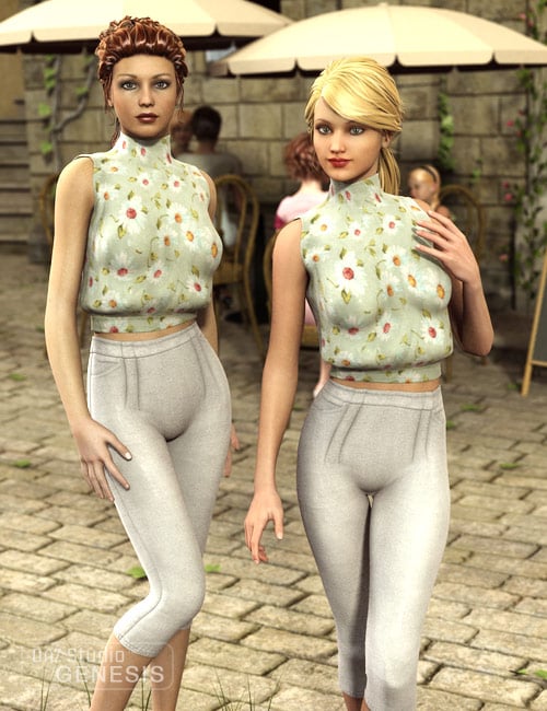 Summer Time for Genesis Summer Time for Genesis by: Barbara BrundonSarsa, 3D Models by Daz 3D